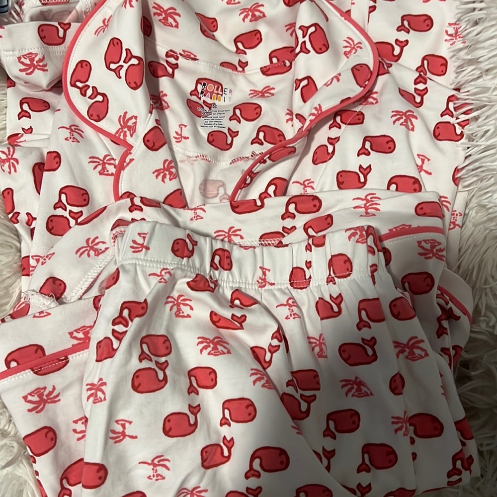 roller rabbit shorts set